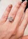 4 Carat Radiant Diamond Engagement Ring, Lab Grown Diamond ...