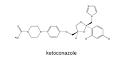 <b>ketoconazole</b> structure