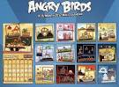 Angry Birds Themed 2012 Calendar