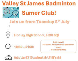 Image result for St James Badminton Club