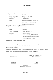 Contoh Surat kuasa lesing motor
