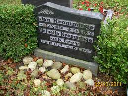Grab von Jan Kromminga (25.10.1858-21.08.1925), Friedhof Mitling-
