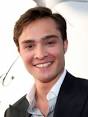 Ed Westwick is all smiles