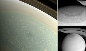 Image result for saturn north pole