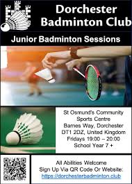 Image result for Dorset Junior Badminton Club