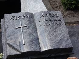 Grab von Anton Elsen (21.03.1915-11.04.2008), Friedhof Veenhusen-