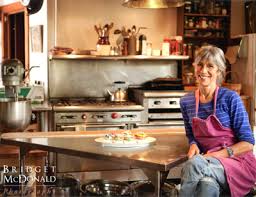 Lisa and Scott Carrino, the bakers @ Round House BakeryCambridge NY - lisa-portrait400