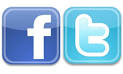 Facebook and Twitter