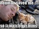 rest nao u must, hoomin.