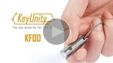 KeyUnity KF00 Titanium Mini Keychain LED Flashlight, 15 Lumens ...