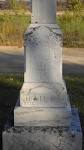 Hill Cemetery Headstones, Adams Township, Hillsdale County, Michigan