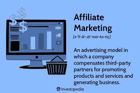 Affiliate marketing business model