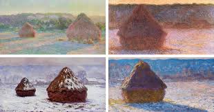 Image result for Monet haystacks