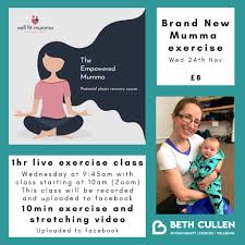 Image result for Postnatal Exercise Course