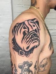 Image result for bulldog tattoos