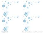Free Printable Winter Wedding Invitation Template | Only by Invite