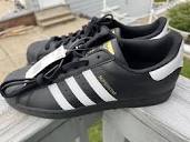 Adidas SUPERSTAR BLACK/WHITE/BLACK EG4959 Men's Size 11.5 | eBay