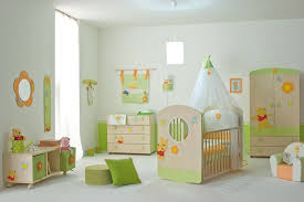 Baby Nursery: Tips For Decorating Baby Room White Wall Green ...