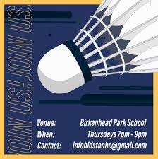 Image result for Bidston Junior Badminton Club