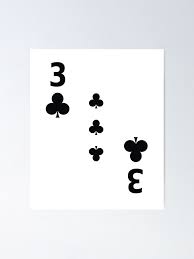 Image result for Three Of Clubs