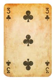 Image result for Three Of Clubs