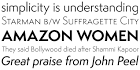 Font personalities