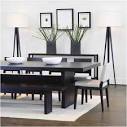 Modern Dining Room Tables for Small Spaces Black Wood Dining Table ...
