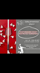 Image result for Raf (Stafford) Badminton Club
