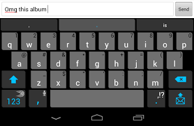Image result for android keyboard number row
