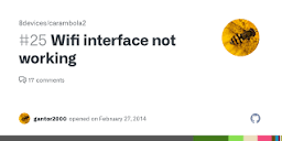 Wifi interface not working · Issue #25 · 8devices/carambola2 · GitHub