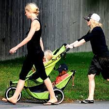 Image result for Maclaren Twin Triumph Heidi Klum