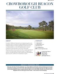Image result for Crowborough Beacon Golf Club Limited