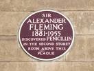 Fleming's Plaque - via Daymix