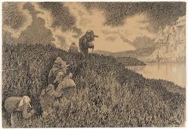 Image result for theodor kittelsen troll