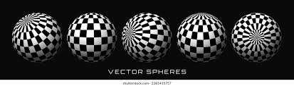 Image result for sphere checkered plane raytrace
