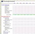 Free Home BUDGET Worksheet Download - Printable BUDGETing Worksheets