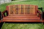 <b>Garden Bench</b> Swing - Redwood Swings | Forever Redwood