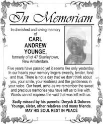 Home \u0026gt; Memoriams \u0026gt; Carl Younge - Carl-Memo-4x2-281x336