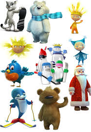 Image result for талисманы сочи 2014