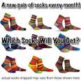 Socklady.com: Mismtached Socks - Sock of the Month Club