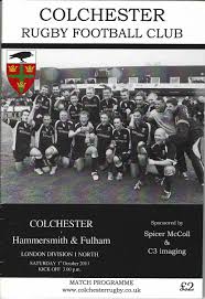 Image result for Colchester Rugby Football Club
