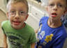 7-year-old twins Tristan and Tyler Waldner, there are no strangers. The - 9d945_williams-syndrome