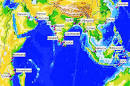 Map of the Portuguese Empire in Asia. The Portuguese Settlements ...