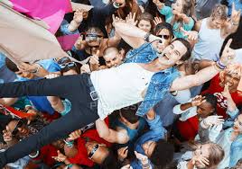 Image result for crowd-surfing