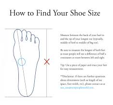 Shoes Size Chart : SOU � SOU US Online Store