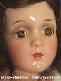 R & B Debu'teen doll 18" face