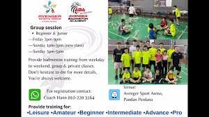 Image result for Avengers Badminton Club