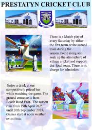 Image result for Prestatyn Cricket Club