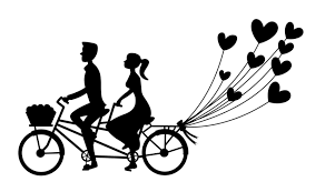Image result for bicycle wedding