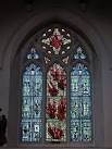 stained glass window "City of God" - the fourth in a set of four on the - via Daymix